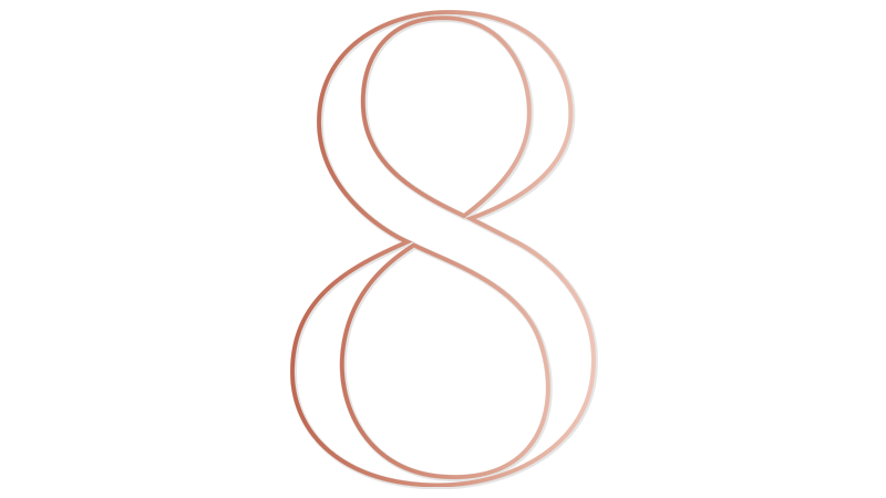 The number 8