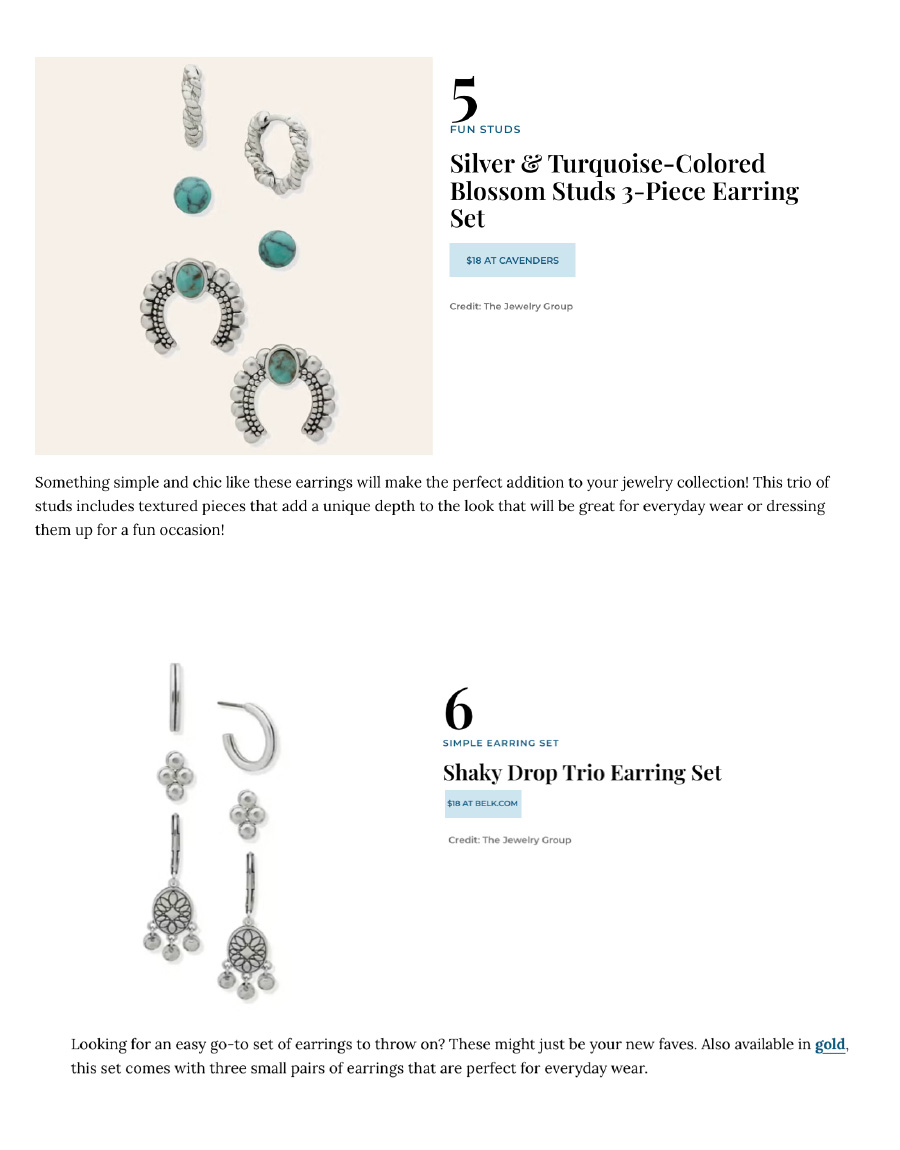 Editorial of Country Living: Lainey Wilson Launched Her Own Jewelry Line and It's Totally Western Inspired